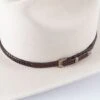 Leather Braided Hatband