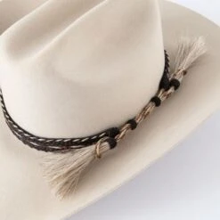Brown Horse Hair Hatband