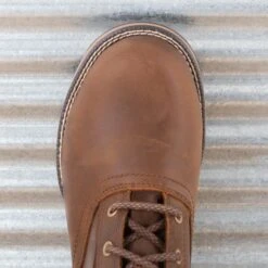 Ariat Distressed Brown Anthem Round Toe Lacer Comp Toe H20 -Western Cowboy Equipment Shop 10034143 toe