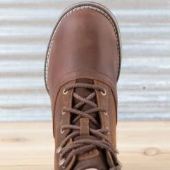 Ariat Distressed Brown Anthem Round Toe Lacer H20 Boots 9 Ariat Distressed Brown Anthem Round Toe Lacer H20 Boots -Western Cowboy Equipment Shop 10035822 toe
