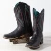 Ariat True Black Primetime Boots 2 Ariat True Black Primetime Boots -Western Cowboy Equipment Shop 10035934 A