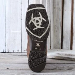 Ariat Distressed Brown Anthem Shortie II H20 Boots -Western Cowboy Equipment Shop 10038428 sole