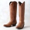 Ariat Light Tan Abilene Boots -Western Cowboy Equipment Shop 10040290