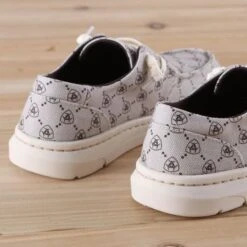 Ariat Ladies Logo Print Hilo Shoes -Western Cowboy Equipment Shop 10040315 heelV2