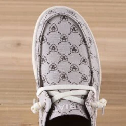 Ariat Ladies Logo Print Hilo Shoes -Western Cowboy Equipment Shop 10040315 toeV2