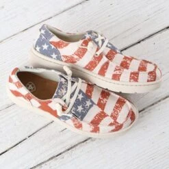 Ariat Distressed Flag Hilo Shoes -Western Cowboy Equipment Shop 10040317 alt