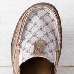 Ariat Bomber Logo Cruisers -Western Cowboy Equipment Shop 10040380 toe