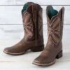 Ariat Fateful Brown Odessa Stretchfit Boots -Western Cowboy Equipment Shop 10042386