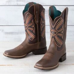 Ariat Fateful Brown Odessa Stretchfit Boots