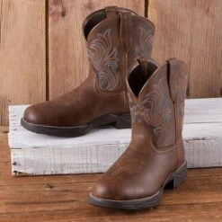 Ariat Anthem Copper Kettle Shortie Boots