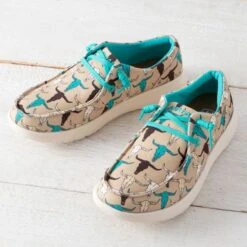 Ariat Steerhead Print Hilo Shoes