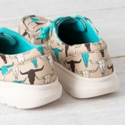 Ariat Steerhead Print Hilo Shoes 9 Ariat Steerhead Print Hilo Shoes -Western Cowboy Equipment Shop 10042517 heel