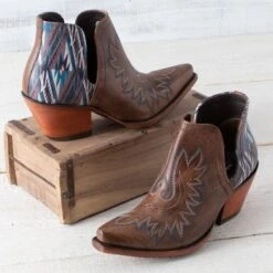 Ariat Fiery Tan Dixon Chimayo Boots