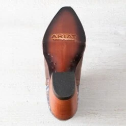 Ariat Fiery Tan Dixon Chimayo Boots -Western Cowboy Equipment Shop 10042579 sole