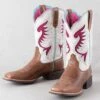Ariat Dark Tan Pinto VentTek Boots