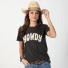 Howdy Vintage Tee -Western Cowboy Equipment Shop 110085