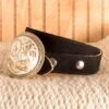Berry Fit Ultra Suede Belt -Western Cowboy Equipment Shop 11137 bk