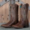 Powder Brown Round Up By Ariat -Western Cowboy Equipment Shop 118528