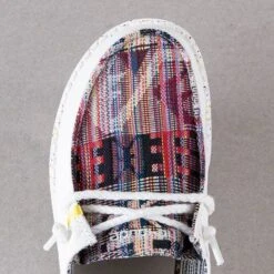 Hey Dude Wendy Boho Distressed Azca -Western Cowboy Equipment Shop 121413380 toe