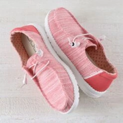 Hey Dude Wendy Stretch Coral Pearl -Western Cowboy Equipment Shop 121415071 alt