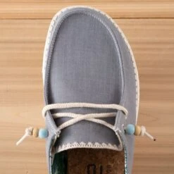 Hey Dude Wendy Natural Indigo Shoes -Western Cowboy Equipment Shop 122155700 toe