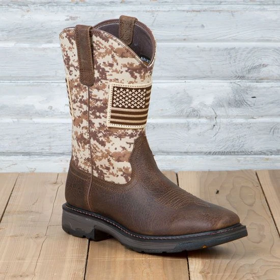 Ariat Workhog Patriot Boots 5 Ariat Workhog Patriot Boots - Image 3