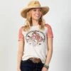 Panhandle Hold On Cowboy Tee 1 Panhandle Hold On Cowboy Tee -Western Cowboy Equipment Shop 12897