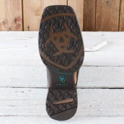 Ariat Anthem VenTTek Royal Chocolate Comp Toe Boots -Western Cowboy Equipment Shop 131663 sole