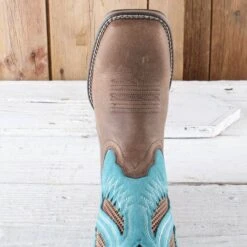 Ariat Anthem VenTTek Royal Chocolate Comp Toe Boots -Western Cowboy Equipment Shop 131663 toe