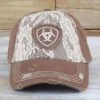Ariat Brown And Lace Cap