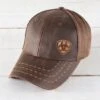 Ariat Brown Oilskin Solid Cap -Western Cowboy Equipment Shop 1518002