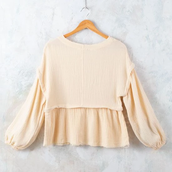 Bell City Cream Top 5 Bell City Cream Top - Image 3