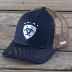 Ariat Navy Snap Back Cap