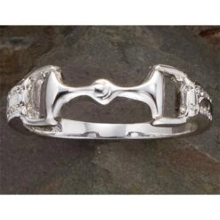 Kelly Herd Sterling Silver Bit Ring