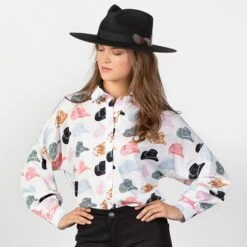 Sea Of Cowboy Hats Top