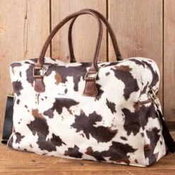 Weekend Getaway Bag -Western Cowboy Equipment Shop 19009 back