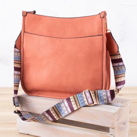 Chloe Coral Aztec Crossbody 3 Chloe Coral Aztec Crossbody