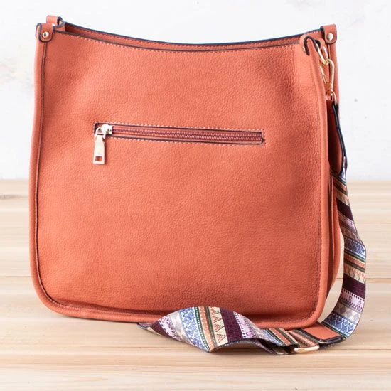 Chloe Coral Aztec Crossbody 4 Chloe Coral Aztec Crossbody - Image 2