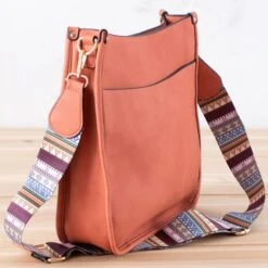 Chloe Coral Aztec Crossbody 10 Chloe Coral Aztec Crossbody -Western Cowboy Equipment Shop 197723 side2