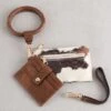 Cow Print Wristlet Wallet -Western Cowboy Equipment Shop 19911