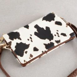 Everyday Cow Print Crossbody Bag -Western Cowboy Equipment Shop 19917 back