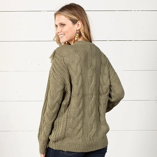 Pine Mills Olive Top 5 Pine Mills Olive Top - Image 3