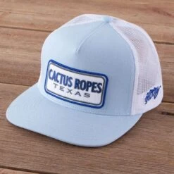 Hooey Cactus Ropes Teal Ball Cap