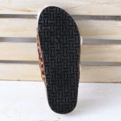 Corkys Leopard Laid Back Slippers -Western Cowboy Equipment Shop 252006L sole