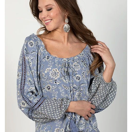 Lobelia Floral Top 4 Lobelia Floral Top - Image 2