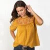 Amelia Yellow Floral Top