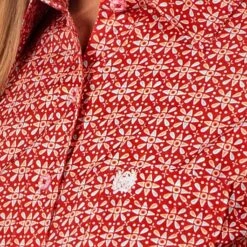 Cinch ArenaFlex Tangelo Top -Western Cowboy Equipment Shop 26460 alt2