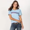 Cinch Bit Of Blue Tee -Western Cowboy Equipment Shop 26499