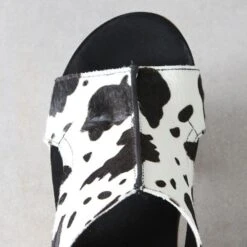 Corkys Cow Print Pasture Sandals -Western Cowboy Equipment Shop 305404COW toe