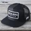Hooey CR75 Black Trucker Ball Cap -Western Cowboy Equipment Shop 32388
